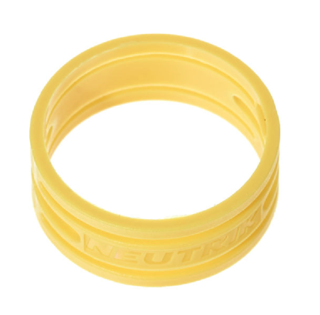 Image principale du produit Bague jaune pour XLR Neutrik série XX