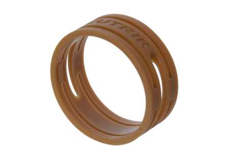 Image principale du produit Bague marron pour XLR Neutrik série XX