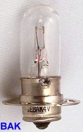 Image principale du produit LAMPE Excitatrice BAK 4V 0,75A