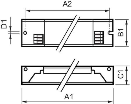 Image secondaire du produit Ballast Philips HF-P 249 TL5 HO III 220-240V 50/60Hz IDC