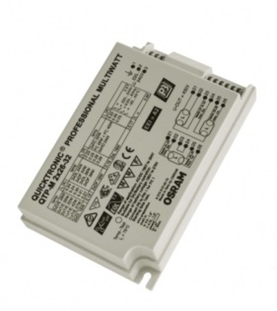 Image principale du produit Ballast OSRAM Quicktronic Multiwatt QT-M 2X26-42/220-240 S 2 lampes fluo de 22W à 42W