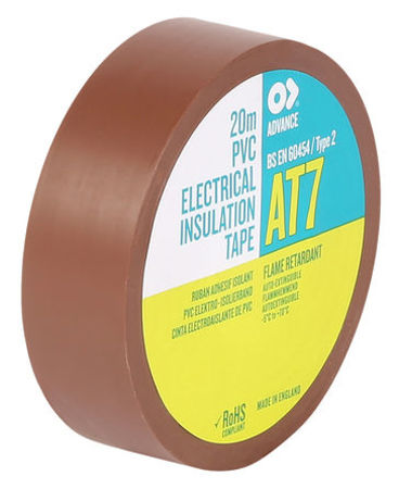 Image principale du produit Adhesif isolant marron 3M 15mm X 10m AT7 Advance type barnier