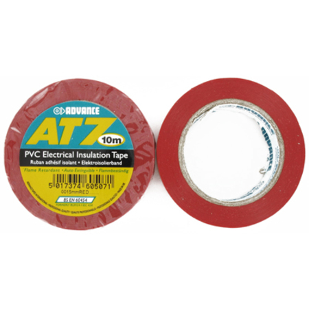 Image principale du produit Adhesif isolant rouge 15mm X 10m Advance AT7 type barnier