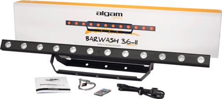 Image principale du produit BARWASH36-II Algam Lighting – Barre led 12 x 3W RGB