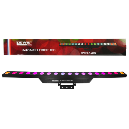 Image nº9 du produit BARWASH PIXOR 180 Power Lighting – Barre led pixel 18 X 8W RGBW