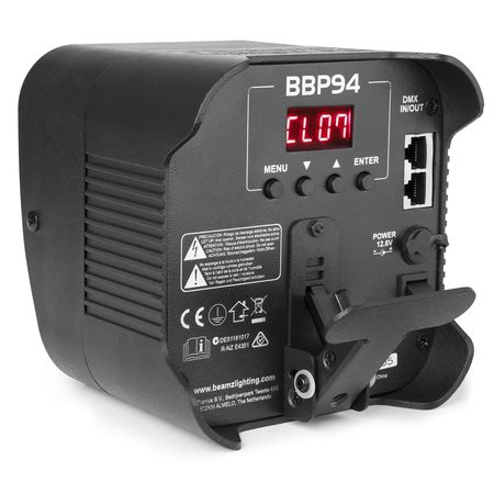 Image nº4 du produit Projecteur architectural BeamZ BBP94 sur batterie 4 ledx 10W