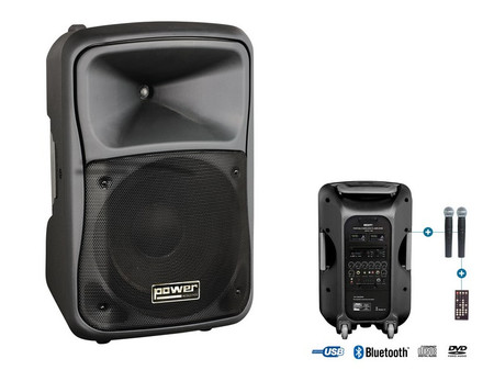 Image principale du produit Système de sonorisation portable power acoustics BE9412 UHF ABS