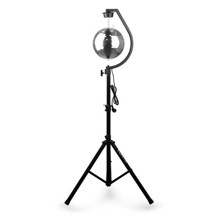 Image secondaire du produit Support de boule à facette 30cm max avec moteur pour pied avec mat 35mm