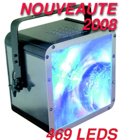 Image principale du produit BIG SUNLED Ghost 469 LEDS 9 canaux DMX