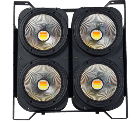 Image principale du produit BLINDER400 CW-WWA Algam Lighting – Blinder COB 4x 100W blanc froid / chaud / ambre