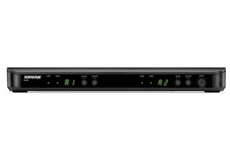 Image secondaire du produit BLX188E-MX53-M17 Shure - Système HF double avec 2 micros omni tour d'oreille MX53