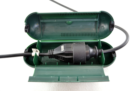 Image principale du produit Boitier de protection de prises étanche IP44 vert