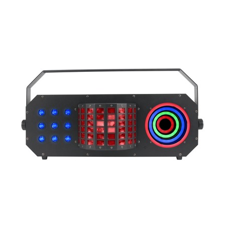 Image principale du produit Multi-effet ADJ BoomBox FX3 startec 3 effets en 1 DMX et musical