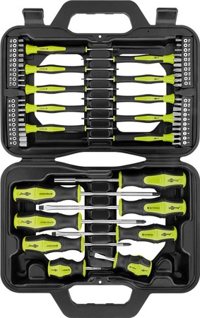 Image principale du produit Set de Tournevis de Précision – Coffret 58 Pièces Polyvalent