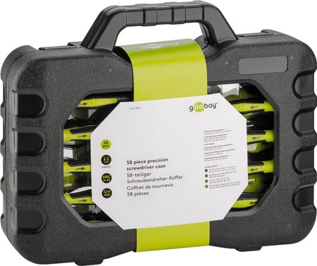 Image nº5 du produit Set de Tournevis de Précision – Coffret 58 Pièces Polyvalent