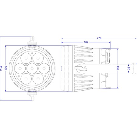 Image nº11 du produit BTI-AKKUBEAMER Briteq – Projecteur Led 7 X 10W RGBL IP65 sur Batterie