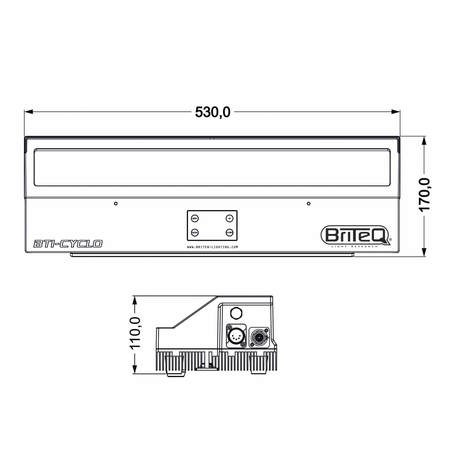 Image nº8 du produit BTI-CYCLO Briteq - Cyclo couleur LED 160W RGBALC IP65