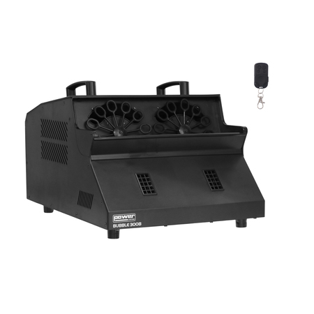 Image principale du produit BUBBLE 300B Power lighting - Machine à bulles double sortie 100W télécommande et DMX