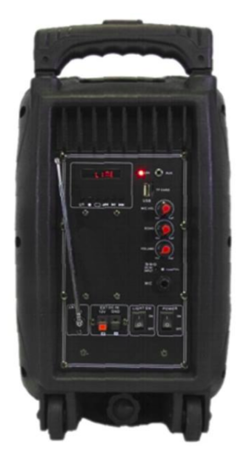 Image nº5 du produit Sonorisation portable sur batterie avec lecteur MP3 USB bluetooth