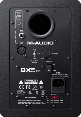 Image nº3 du produit Enceinte de Monitoring M-Audio BX5 D3 Active Single