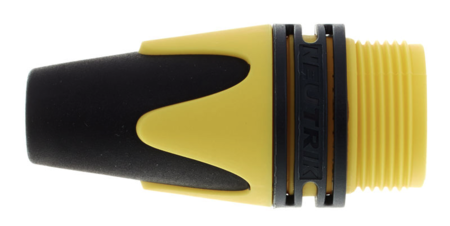 Image principale du produit Manchon serre-câble NEUTRIK pour XLR serie XX - Jaune