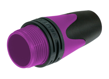 Image principale du produit Manchon serre-câble NEUTRIK pour XLR serie XX - Violet