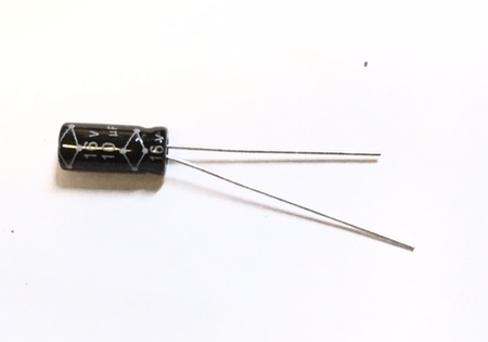 Image secondaire du produit Condensateur électrolytique 10 µF 16 V polarisé 20%