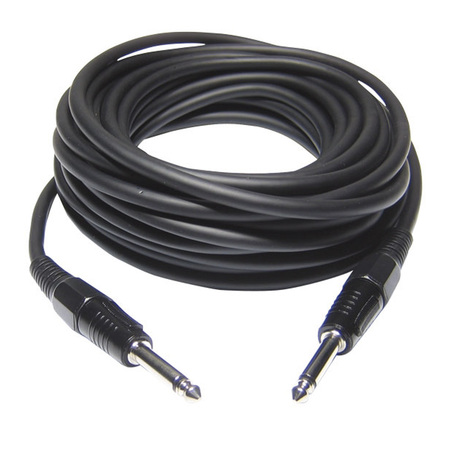 Image principale du produit Câble audio Jack 6.35 mono vers Jack 6.35 mono 10m
