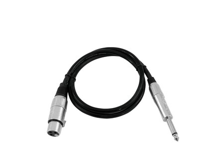 Image secondaire du produit cordon adaptateur 1 Jack male 6.35 mono vers 1 XLR 3 boches femelle 0,9m