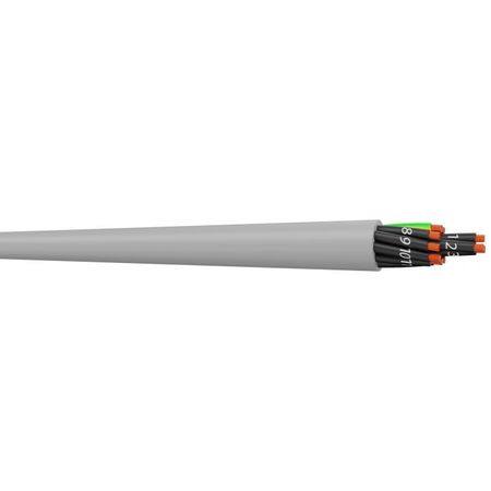 Image principale du produit Câble multiconducteur blindé 25X1.5mm2 gaine grise vendu au m