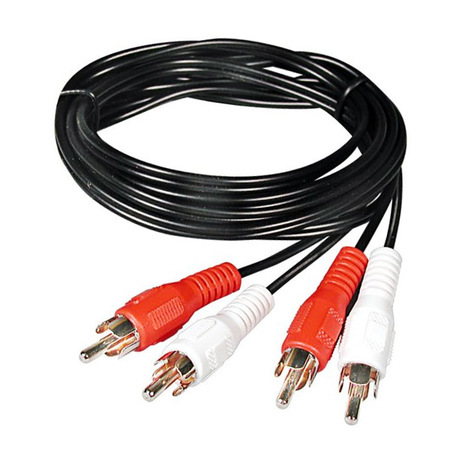 Image principale du produit cordon 2 RCA Cinch Males vers 2 RCA Cinch Males 10m