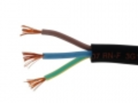 Image principale du produit Cable HO7RN-F 3G1 extra souple 3X1mm² prix au mètre
