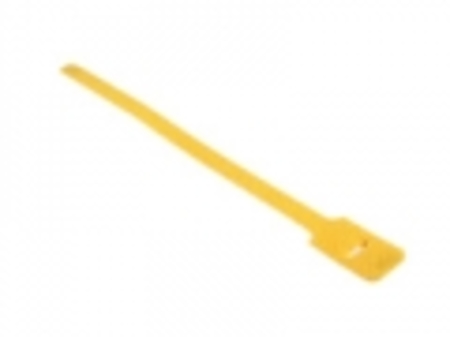 Image principale du produit attache cable jaune 20cm X 1.25cm à scratch