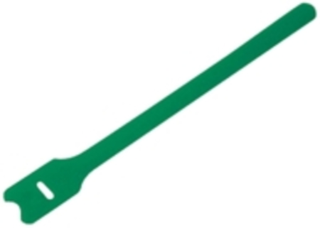 Image principale du produit attache cable vert 20cm X 1.25cm à scratch