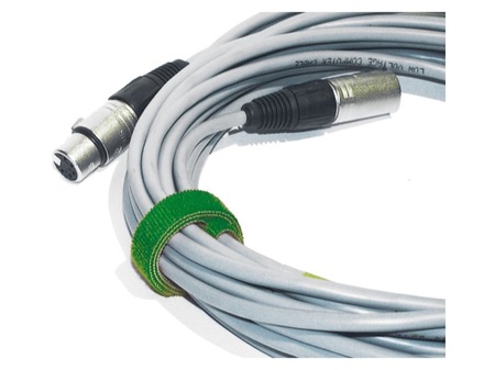 Image secondaire du produit attache cable velcro vert gros modèle 30cm X 2.5cm à scratch