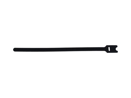 Image principale du produit attache cable velcro noir gros modèle 60cm X 4.5cm à scratch