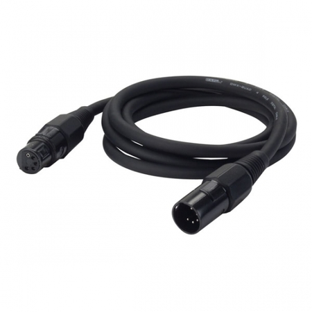 Image principale du produit cable DMX 110ohms XLR 5 broches 3 connectées male Femelle 3m