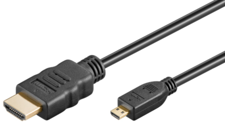 Image principale du produit Câble HDMI vers MICROHDMI 2M