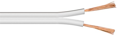 Image principale du produit Câble Hp blanc 2x1.5mm2 blanc rouleau de 50m
