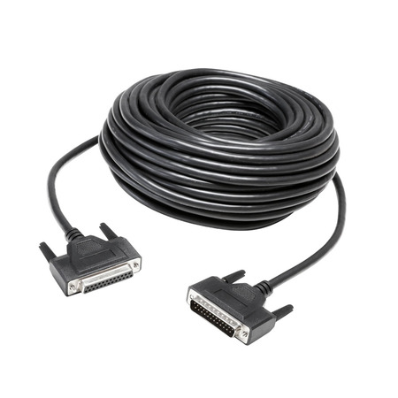 Image principale du produit Câble ILDA DB25 mâle femelle noir 3M