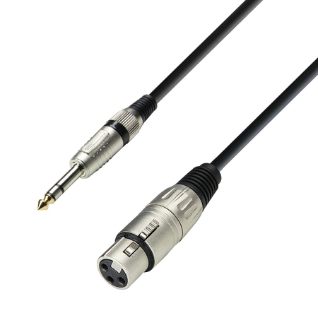 Image principale du produit Cable Jack 6.35 stéréo mâle vers XLR femelle 1m