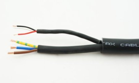 Image principale du produit Cable mixte Hybride DMX 3 conducteurs + Alim 3 X 1.5mm2 au metre diamètre 15.5mm