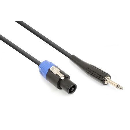 Image principale du produit Câble Enceinte Speakon vers Jack 6.35 mono 2X1.5mm2 10m