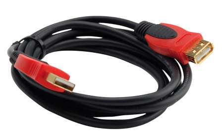 Image principale du produit Cordon prolongateur USB A mâle vers femelle pour rallonge USB longueur 5m