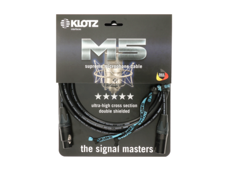 Image secondaire du produit M5 Klotz - Câble XLR studio suprême double blindage connectique neutrik 10m
