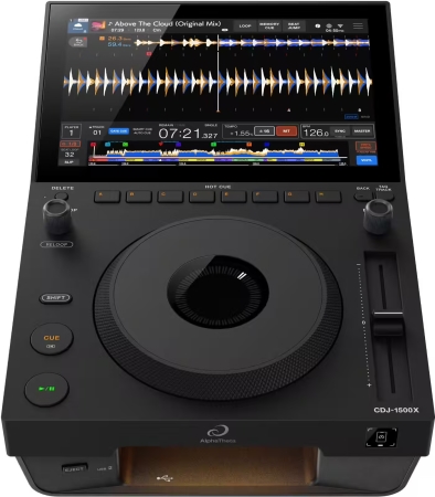 Image principale du produit CDJ 1500X Alphatheta - Lecteur compact écran 10''
