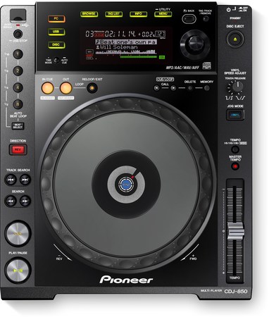 Image principale du produit Lecteur multi-formats pro-DJ Pioneer CDJ-850K noir