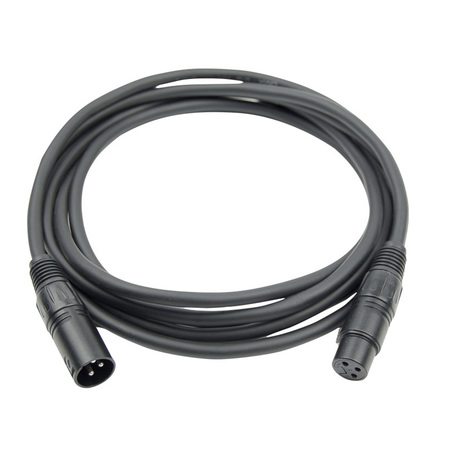 Image principale du produit CDMX-5 Hilec - Câble DMX XLR 3 broches mâle femelle longueur 5m