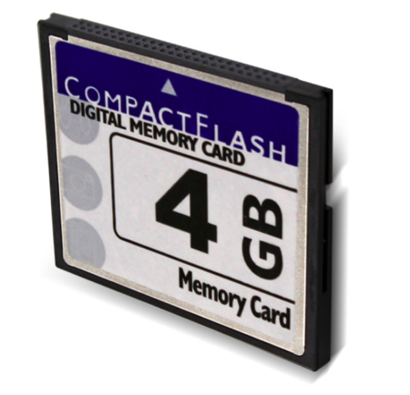 Image principale du produit Carte mémoire compact Flash 4Go