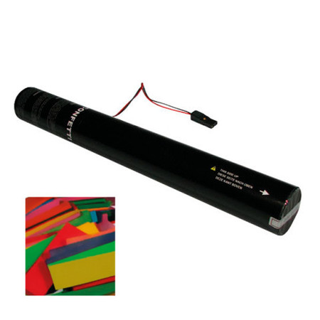 Image principale du produit recharge électrique à confettis pour FXShot 40cm multicolore papier